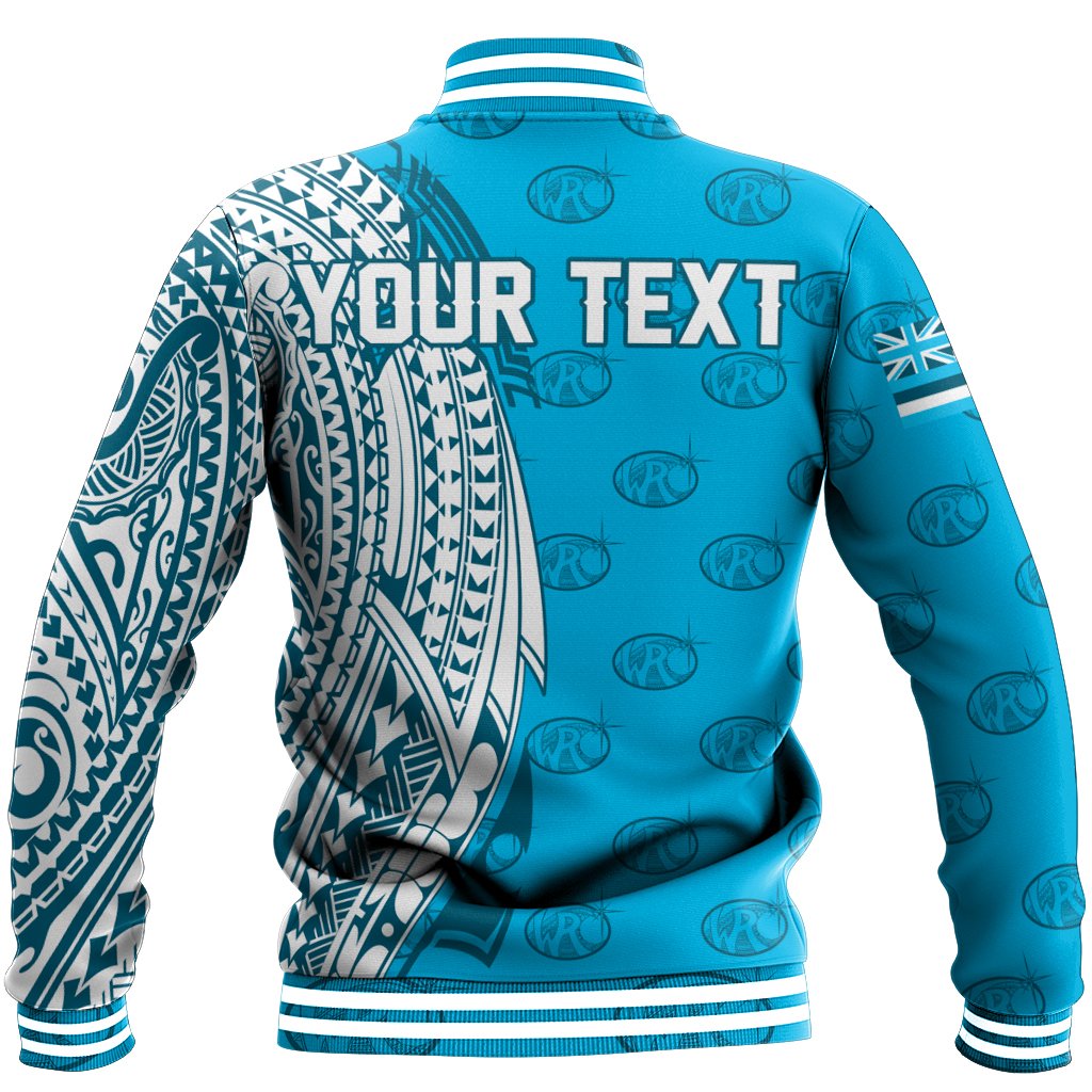 (Personalised) Hawaii Baseball Jacket - Kealakehe High Tribal Kakau Style Baseball Jacket - AH - Polynesian Pride