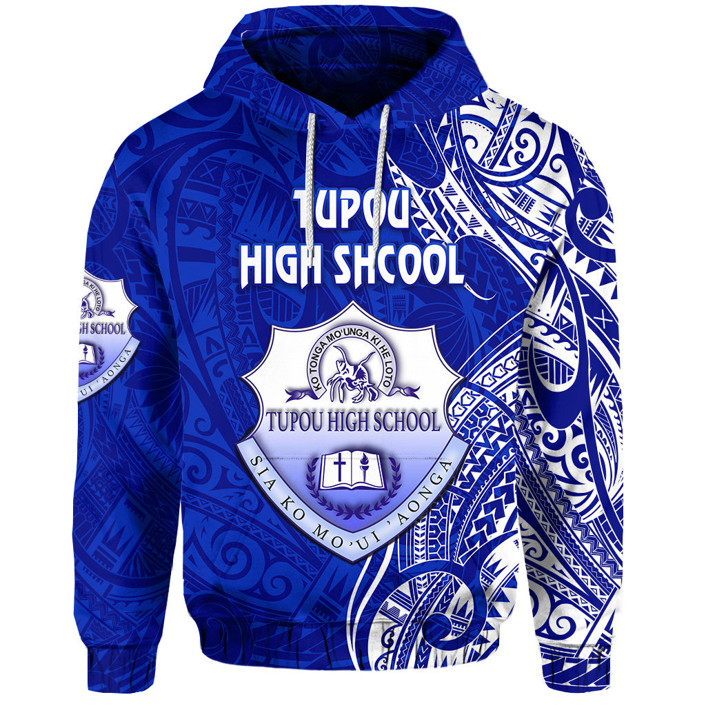 Tonga Tupou High School Hoodie Simple Vibes LT8 - Polynesian Pride