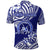 Custom Kolisi Ko Tupou College Tonga Polo Shirt Unique Vibes Blue - Polynesian Pride