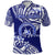 Custom Kolisi Ko Tupou College Tonga Polo Shirt Unique Vibes Blue, Custom Text and Number - Polynesian Pride