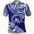 Custom Kolisi Ko Tupou College Tonga Polo Shirt Unique Vibes Blue - Polynesian Pride