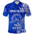 Custom Tonga Tupou College Polo Shirt Toloa Old Boys Simple Vibes Blue, Custom Text and Number LT8 - Polynesian Pride