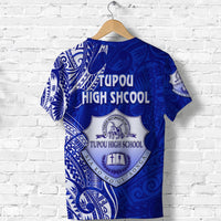 Tonga Tupou High School T Shirt Simple Vibes LT8 - Polynesian Pride