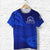 Custom Kolisi Ko Tupou College Tonga T Shirt Unique Version Full Blue, Custom Text and Number - Polynesian Pride