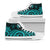 Niue High Top Shoes - Turquoise Tentacle Turtle - Polynesian Pride