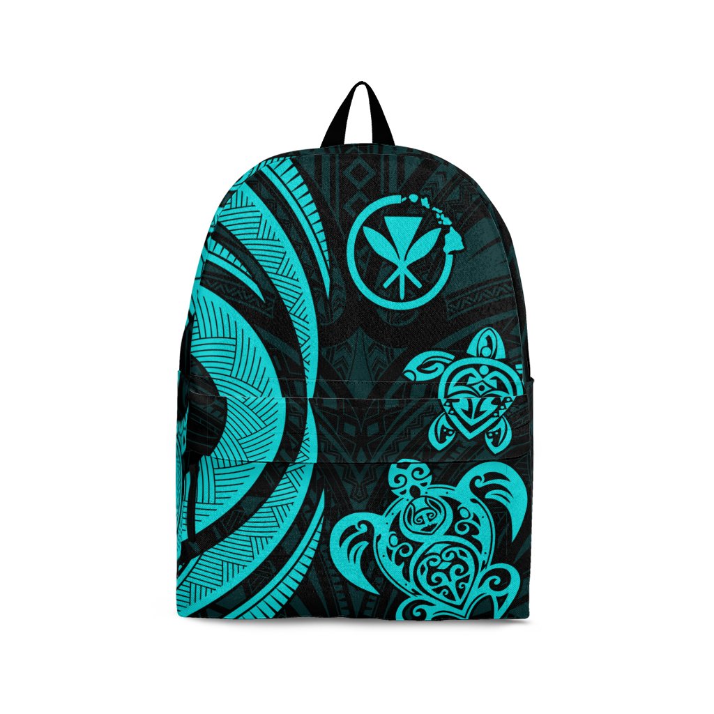 Hawaii Backpack - Turquoise Tentacle Turtle Turquoise - Polynesian Pride