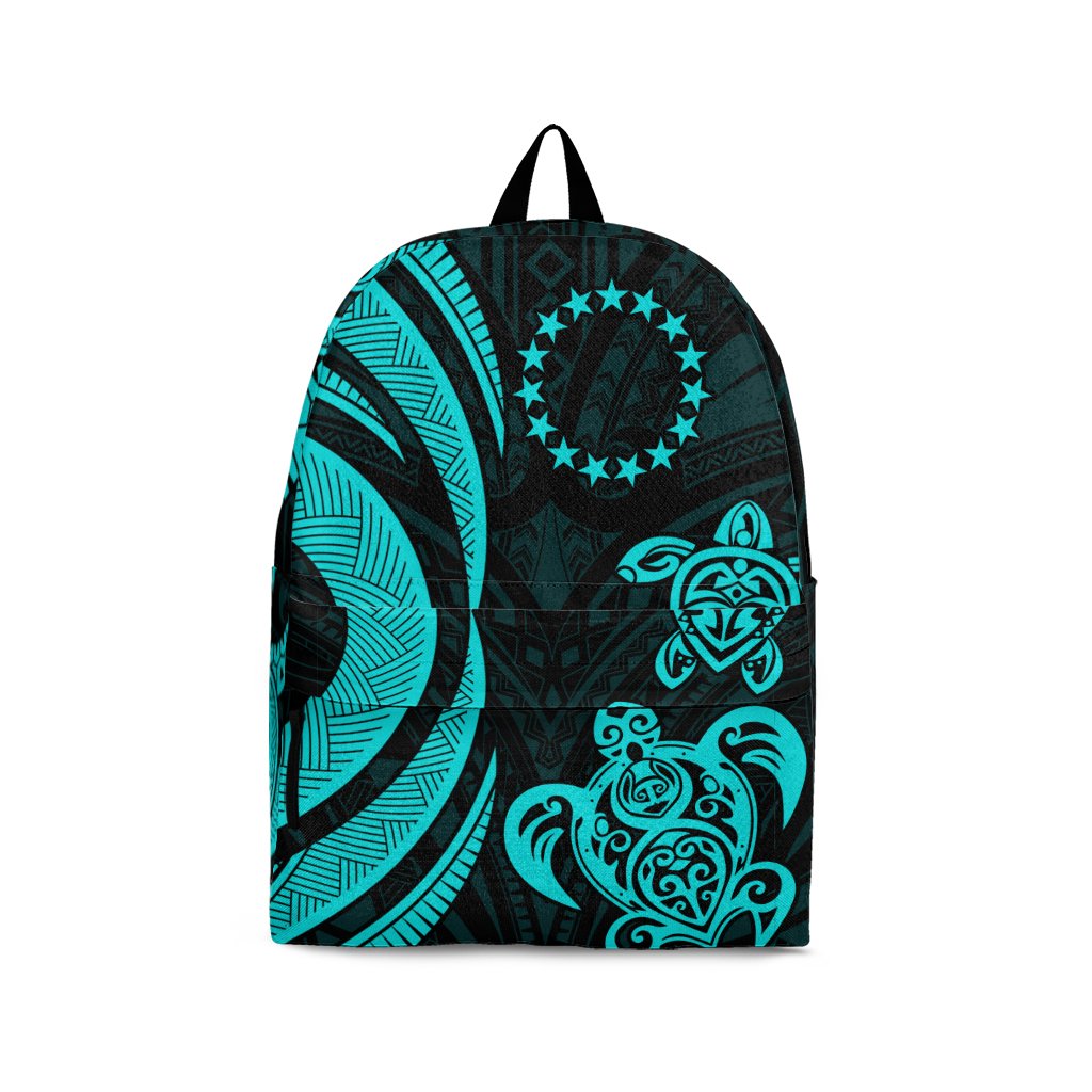 Cook Islands Backpack - Turquoise Tentacle Turtle Turquoise - Polynesian Pride