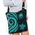 Federated States of Micronesia Boho Handbag - Turquoise Tentacle Turtle - Polynesian Pride