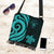 Niue Boho Handbag - Turquoise Tentacle Turtle Boho Handbag One Size Turquoise - Polynesian Pride