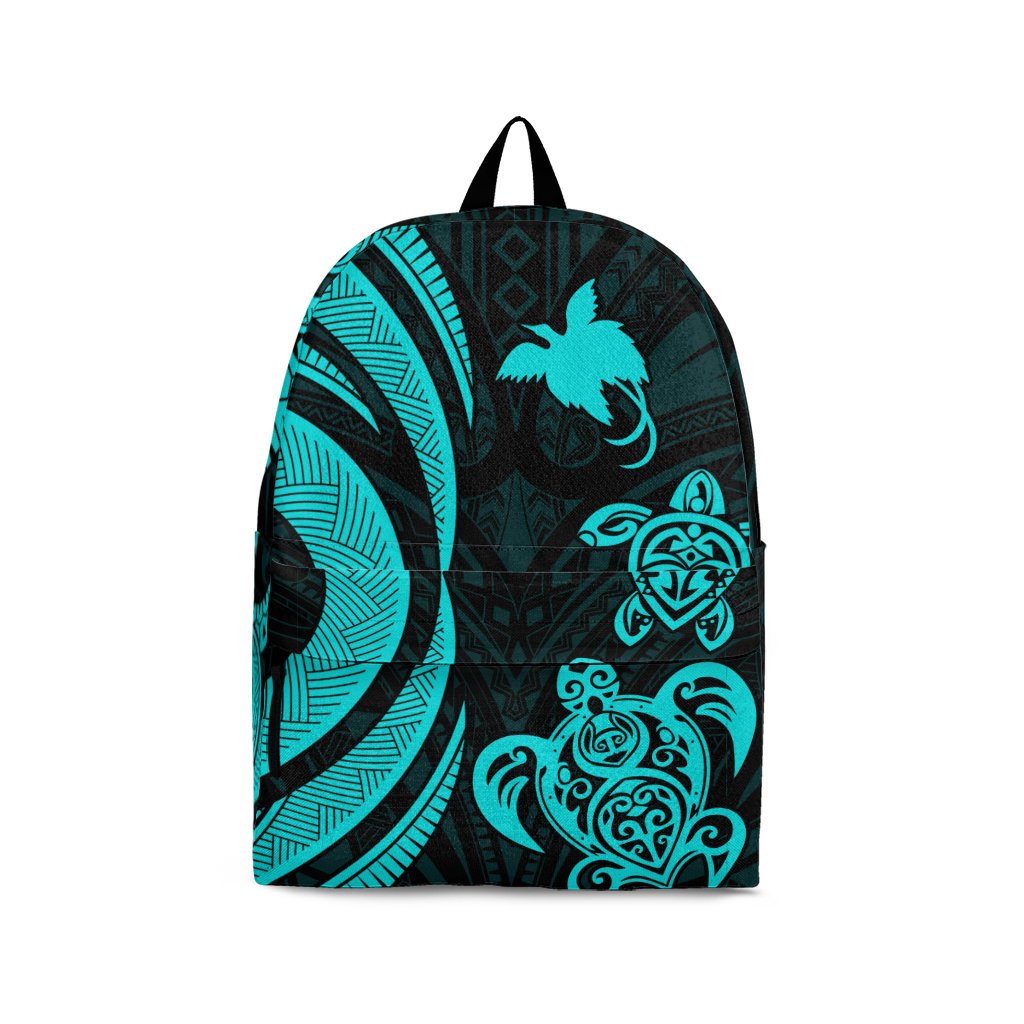 Papua New Guinea Backpack - Turquoise Tentacle Turtle Turquoise - Polynesian Pride