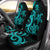 Tuvalu Car Seat Covers - Turquoise Tentacle Turtle Universal Fit Turquoise - Polynesian Pride