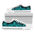 Northern Mariana Islands Low Top Shoes - Turquoise Tentacle Turtle - Polynesian Pride