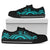 Fiji Low Top Canvas Shoes - Turquoise Tentacle Turtle - Polynesian Pride