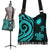 Northern Mariana Islands Boho Handbag - Turquoise Tentacle Turtle - Polynesian Pride