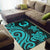 Pohnpei Area Rug - Turquosie Tentacle Turtle - Polynesian Pride