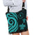 Chuuk Boho Handbag - Turquoise Tentacle Turtle - Polynesian Pride