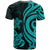 Cook Islands T Shirt Turquoise Tentacle Turlte - Polynesian Pride