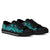 Federated States of Micronesia Low Top Canvas Shoes - Turquoise Tentacle Turtle - Polynesian Pride