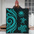 Federated States of Micronesia Premium Quilt - Turquoise Tentacle Turtle - Polynesian Pride