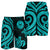 Tahiti Men's Short - Turquoise Tentacle Turtle - Polynesian Pride