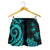 Guam Women's Short - Turquosie Tentacle Turtle - Polynesian Pride