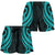 New Caledonia Women's Short - Turquoise Tentacle Turtle - Polynesian Pride