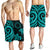 Cook Islands Men's Short - Turquoise Tentacle Turtle - Polynesian Pride