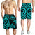 Hawaii Men's Short - Turquoise Tentacle Turtle - Polynesian Pride