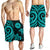 Tahiti Men's Short - Turquoise Tentacle Turtle - Polynesian Pride