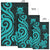 Tuvalu Area Rug - Turquoise Tentacle Turtle - Polynesian Pride