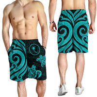 Chuuk Men's Short - Turquoise Tentacle Turtle - Polynesian Pride