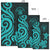 Niue Area Rug - Turquoise Tentacle Turtle - Polynesian Pride