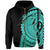 Hawaii Polynesian Zip Hoodie In My Heart Ryan Style Turquoise - Polynesian Pride