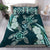 Hawaii Turtle Kanaka Hibiscus Polynesian Bedding Set - Felix Style AH Cyan - Polynesian Pride