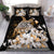 Hawaii Turtle Map Hibiscus Bedding Set - Nutri Style AH Black - Polynesian Pride