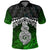 New Zealand Maori Polo Shirt, Poutama Pikorua Double Twist Golf Shirt Unisex Black - Polynesian Pride