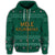 Hawaiian Map Polynesian Mele Kalikimaka Flamingo Christmas Hoodie Zip - Polynesian Pride