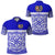 Tonga Kalapu Minisita Polo Shirt Special Version Blue LT8 - Polynesian Pride