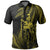 Hawaii King Polynesian Polo Shirt Durk Style Yellow - Polynesian Pride