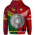 Custom Vanuatu Tonga Hoodie Polynesian Together Bright Red LT8 - Polynesian Pride