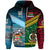 Vanuatu Fiji Hoodie Together Blue LT8 - Polynesian Pride