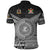 Custom Vanuatu Fiji Polo Shirt Together Black LT8 - Polynesian Pride