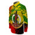 Vanuatu Independence Day Grunge Long Sleeve Button Shirt LT10 - Polynesian Pride