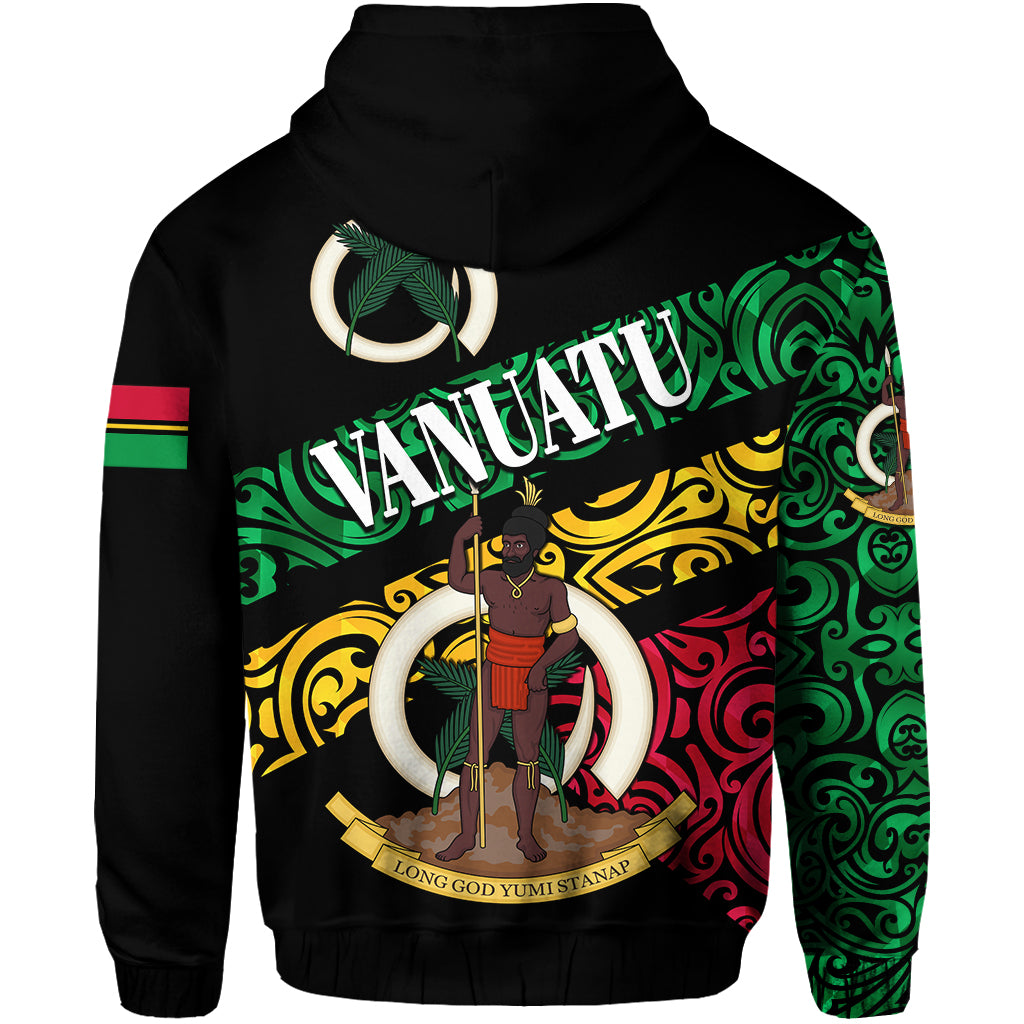 Vanuatu Special Independence Anniversary Zip Hoodie Sporty Style LT8 - Polynesian Pride