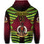 Custom Vanuatu Special Independence Anniversary Zip Hoodie Creative Style Gradient Red, Custom Text and Number LT8 - Polynesian Pride