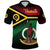 Vanuatu Rugby Polo Shirt Proud Vibes Unisex Green - Polynesian Pride