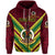 Custom Vanuatu Special Independence Anniversary Zip Hoodie Creative Style Red LT8 - Polynesian Pride