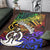 Vanuatu Area Rug - Rainbow Polynesian Pattern - Polynesian Pride