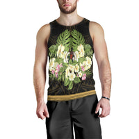 Vanuatu Men's Tank Top - Polynesian Gold Patterns Collection - Polynesian Pride