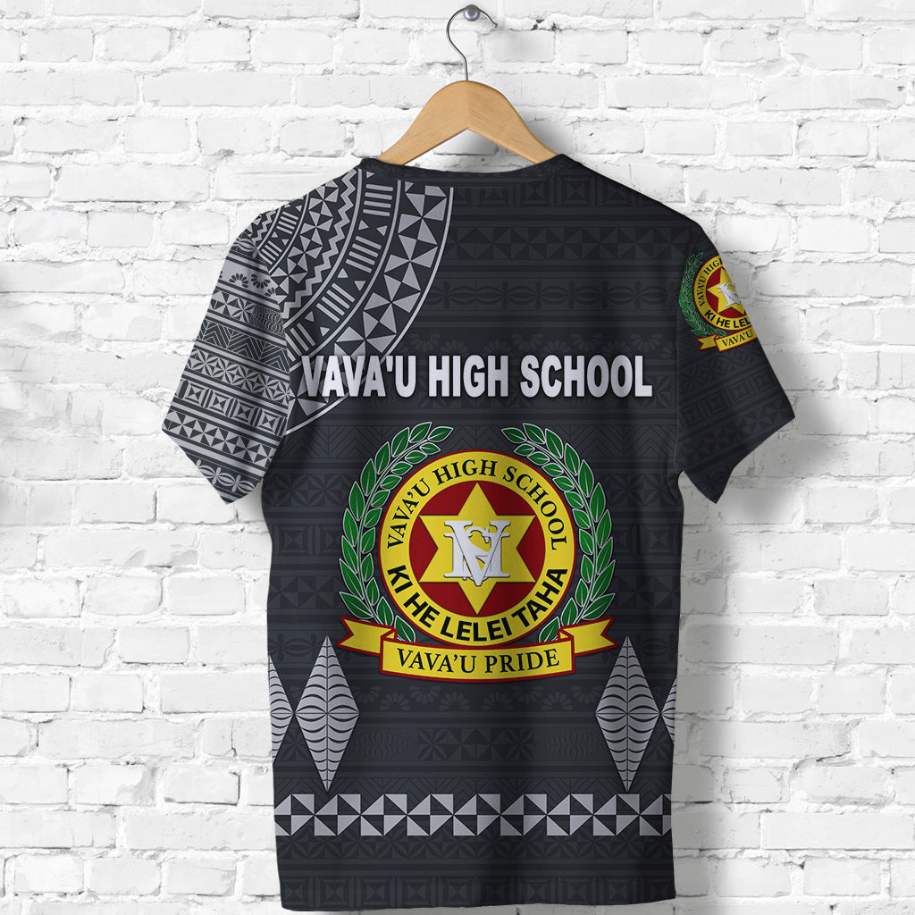 Tonga Vavau High School T Shirt Simple Style Dark Grey LT8 - Polynesian Pride